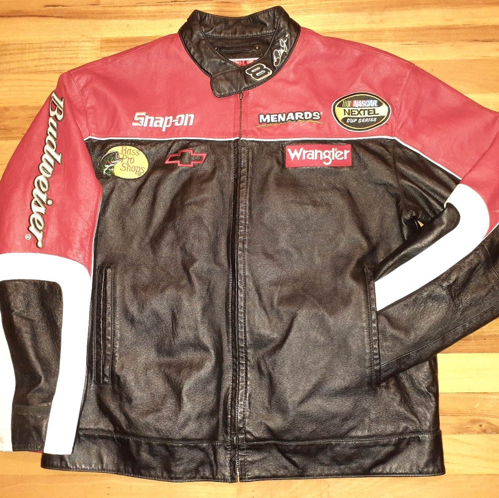 Budweiser Dale Earnhardt Jr. leather jacket